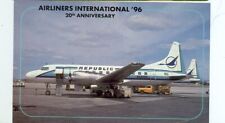 MINNEAPOLIS,MINNESOTA-REPUBLIC AIRLINES-20TH ANNIVERSARY-(1996)-(MN-MMISC) picture
