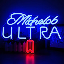 Michelob Ultra Beer Neon Sign for Man Cave Bedroom Office Home Wall Decor picture