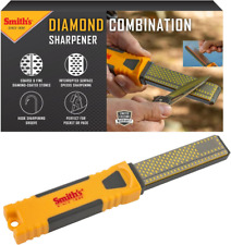 Smith'S DCS4 4” Diamond Combination Sharpener - Double Sided Stone - Outdoor Fie picture