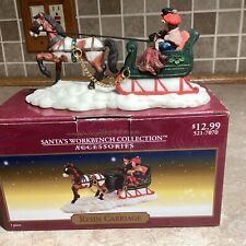 Vintage 2000 Santa’s Workshop Collection Resin Carriage picture