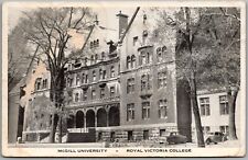 Postcard McGill University; Royal Victoria College; Montreal, Quebec 1952 Fz picture