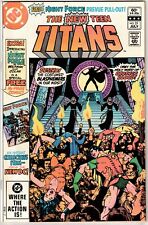 NEW TEEN TITANS #21 (1982)- 1ST APPEARANCE OF BROTHER BLOOD- DC COMICS- VF picture