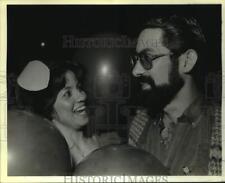 1985 Press Photo Penny & Leland Deleon at Lulac Wine & Cheese Party - sas19500 picture