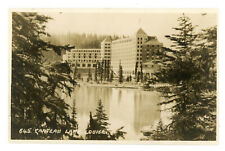 RPPC 645 Chateau Lake Louise Canada Real Photo Postcard picture