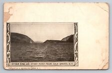 Storm King and Stony Point from Cold Springs N.Y. Vtg Unp C.1905 UB Postcard picture