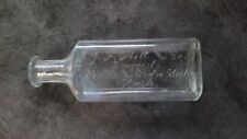 Antique F.E. Mott & Co Druggists Medicine Bottle Seattle Sedro-Woolley WA picture