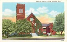 Napoleon Ohio~Emanuel Lutheran Church~1951 Postcard picture