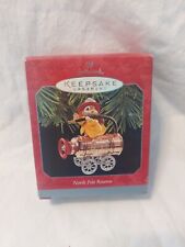 Hallmark Keepsake Ornament North Pole Reserve Christmas Mouse Firefighter 1998 picture