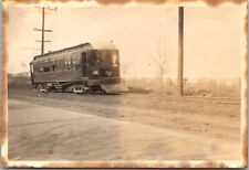1916 Original Photo NOT&L #72 New Berlin N Canton OH Streetcar 3.25 X 2.25