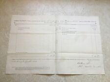 XXX RARE 102 AFRICAN AMERICAN SOLDIER A.C.S CIVIL WAR 1862 ARMY FUNDS RECEIPT picture