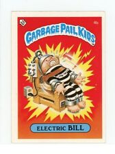 1985 Garbage Pail Kids UK Mini  Electric Bill  4b Vintage Card (a) picture