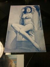 Antique 1920's Nude Flapper Risqué Photo Pretty Woman Art 4x6 picture