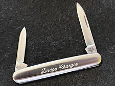 Vintage Case XX USA 1970/10……….Dot Dodge Charger All Stainless 3-1/8” Knife XCLN picture
