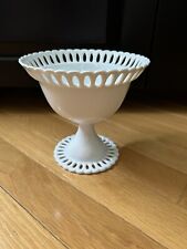 Vintage I. Godinger & Co. White Compote Pedestal Bowl picture