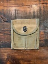 WWII ORIGINAL VINTAGE M1 Carbine Ammo Pouch Army Militaria World World II picture