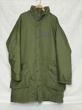 VTG Swedish Army 1998 Coat 190 / 70 Cold Weather Parka Green Hood M7360-020000-3 picture