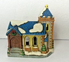Vintage (1987) Lefton Christmas Village Church 5