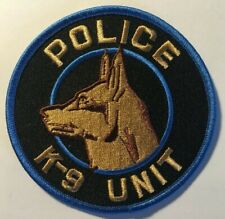 police patch  K9  unit shoulder patch german shepherd K 9 canine patch dog patch picture