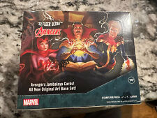 2022 UD Fleer Ultra Avengers Marvel New Factory Sealed Hobby Box 🔥🔥 picture