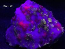 390 GM Fluorescent Spinel Crystals with Phlogopite on Matrix Afghanistan picture