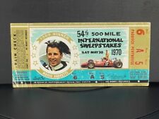 VRHTF 1960 Indianapolis Indy 500 MARIO ANDRETTI Ticket stub GOOD CONDITION picture