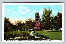 Upland IN-Indiana, Taylor University, Administration Building Vintage Postcard picture