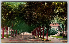 c1910s Residence Street Scene Stockton California Antique Postcard picture