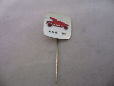 RENAULT 1909 Vintage Foreign Mens Hat Stick Pin Advertising picture