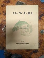 1939 ILWACO HIGH SCHOOL Yearbook ▪ Fishermen ▪ Washington picture
