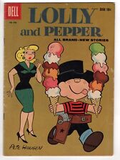 FOUR COLOR 940  LOLLY and PEPPER  Dell  1958  Good  / Pete Hansen story & art picture