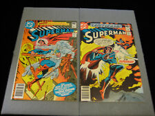 Superman #347 and #348 (DC  1980) MID GRADE picture