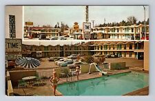Nogales AZ-Arizona, It's Motel Time, Advertisement, Antique, Vintage Postcard picture