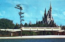 Walt Disney World Magic Kingdom Posted Orlando Florida Chrome Vintage Postcard picture
