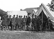 Abraham Lincoln on Battlefield PHOTO Antietam Civil War 1862 George Custer picture