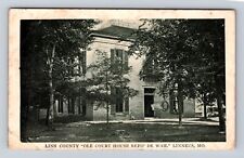 Linneus MO-Missouri, Linn County Old Court House, Antique Vintage Postcard picture