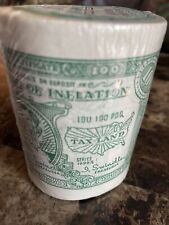 ULTRA RARE VINTAGE TEXAS LONG GREEN Toilet Tissue Paper Roll Novelty NEW SEALED picture