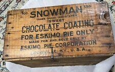 Vintage Antique Eskimo Pie Chocolate Coating 