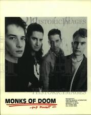 1992 Press Photo Members of the pop music group Monks of Doom - hcp05922 picture