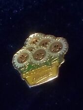 Walmart Pin Happy Birthday Always Sunflower Collectible Lapel Employee Smiley picture