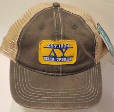 Delta Upsilon Gray Baseball Cap - Adjustable Hat picture