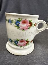 ANTIQUE 1880-1920’s Personalized SHAVING MUG Jos. P. Maloney  B.S. CO ST. LOUIS picture