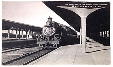 • VINTAGE 1925 POSTCARD • MUKDEN (Shenyang) TRAIN STATION • MANCHURIA, CHINA • picture