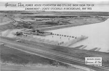 Postcard 1953 North Dakota Garrison Dam Power House Foundation Allison 23-13293 picture