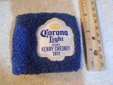 Corona Light Beer Kenny Chesney Wristband  2012 concert Cloth Blue picture