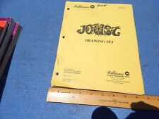 1982 Williams JOUST video game Drawing Set picture
