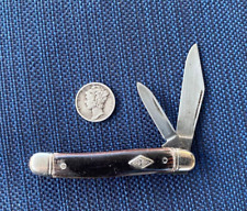VINTAGE  IMPERIAL 2 Blade Pocket Knife DE Diamond Edge PROV. R.I. USA picture