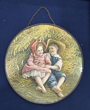 Antique Victorian Chimney Flue Cover - Haystack Friends picture