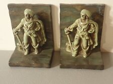 1920s Pirate With Chest Bookends, Littco Foundry, Painted Cast Iron, Rare picture