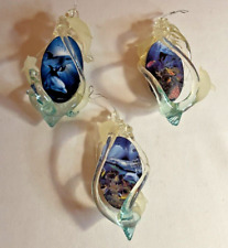Set of 3 Dolphin Majesty Ornaments Collection picture