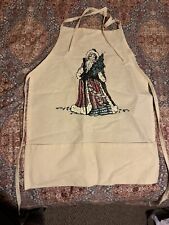 Vintage Augusta Sportswear Early 90’s Christmas Santa Clause Apron Made in USA picture